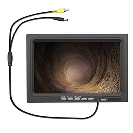 Sanyipace 7'' LCD Color Screen Monitor, for 7-inch Sewer Camera with DVR Recorder, Pipe Inspection Camera Accessories, ONLY for Sanyipace Model: 9723D