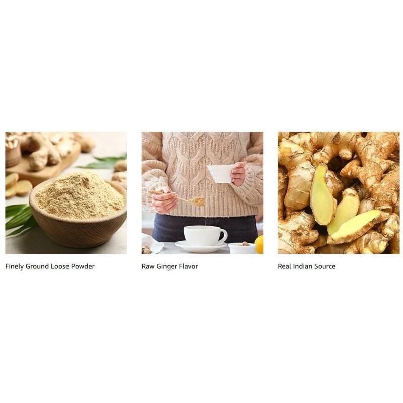 DEAL SUPPLEMENT Organic Fresh Ginger Powder 3 lbs, Great for