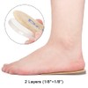 Dr.Foot Adjustable Orthopedic Heel Lift Inserts, Height Increase Insole for