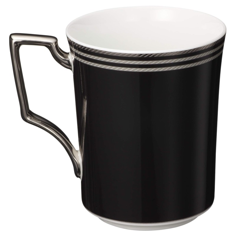 Noritake ノリタケ マグカップ 295cc エイダン 黒 ボーンチャイナ T93655/4867-1