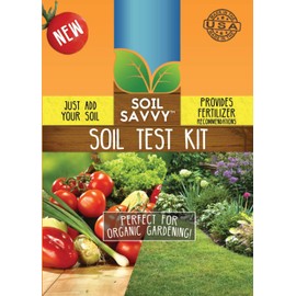 Soil Savvy - Soil Test Kit | Understand What Your Lawn or Garden Soil Needs, Not Sure What Fertilizer to Apply | Analysis Provides Complete Nutrient Analysis & Fertilizer Recommendation On Report