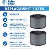 Fette Filter - 2 Premium True Hepa H13 Replacement Filter