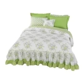 Primavera Competition Colcha Belora King Size C/3 Cojines 50% Algodon