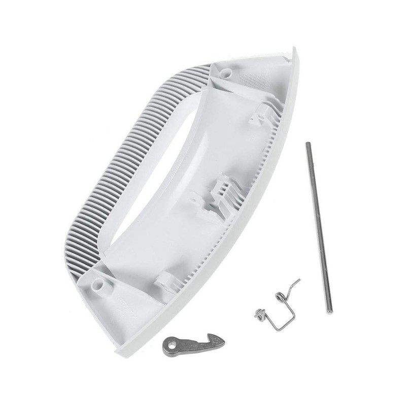 White Plastic Door Handle Lever Release Kit for Hotpoint Futura