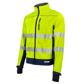 JORESTECH Safety Jacket Thermal Transfer Reflective Tape, Yellow Blue, ANSI Compliant, Long Sleeve with Thumbholes