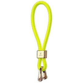 SENLLY Car Key Fob, Original Minimalist Design, Universal Lanyard for Car Keys, 107 neon yellow