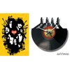 DISCOCLOCK - The Beatles Clock Made from 100% Recycled Vinyl,