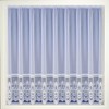 White Heavy Victorian Lace Macrame Panel Net Curtain Cut to