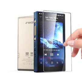 AudioPartner 9H Hardness Premium Scratch-Proof Anti-Fingerprint Screen Protector Tempered Glass Protective Film for FiiO M21 Music Player (1PC)