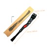 Angoily 1set Aluminum Alloy Bike Kickstand Easy to Install Foot