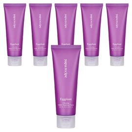 Papa Recipe Eggplant Clearing Mild Cleansing Foam, 120ml, 6 pieces / 파파레서피 가지 클리어링 마일드 클렌징 폼, 120ml, 6개