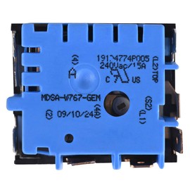 WB24X25013 Range Surface Element Control Switch Compatible with GE Electric Ranges, Replaces 191D4774P005, AP5999509, 4464832, PS11729102 - Infinite Control Switch for JB6, JB7, JB8, JBS, JS6, JS7
