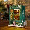 RONSTONE Book Nook Kit - DIY Dollhouses Miniature Booknook with