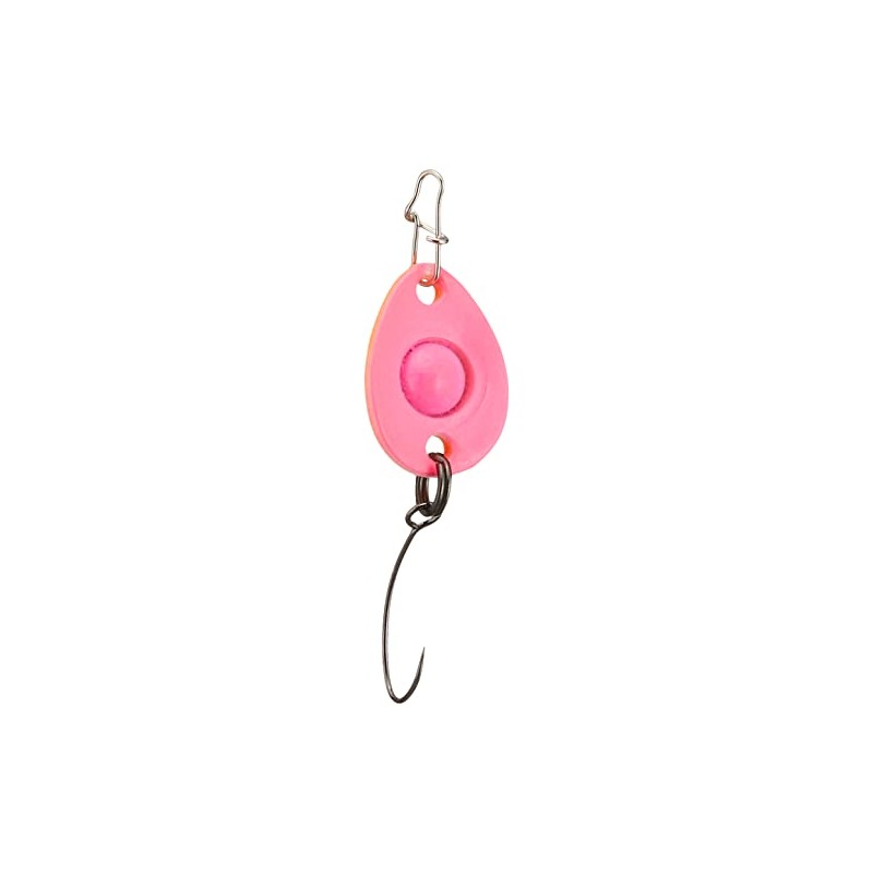 Mukai BB-6 Spoon, Peresp Bump, 0.08 oz (2.1 g), Orange/Pink