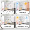 Draft Excluder for Doors 37in/96cm Draught Excluder One Sided Door