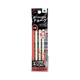 Shoshodo S25102 Write Erasable Chalk Refill, White