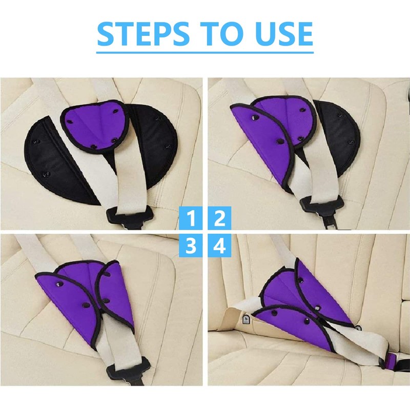 Auto Gurtpolster Sicherheitsgurt Universal Einstellbare Dreieck Gürtelpolster Pad Stabile Sicherheitsgürtel