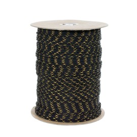 PARACORD PLANET Metallic 550 Paracord with Sparkle Tracers - Lengths of 10', 25', 50', and 100' - Available in Red, Gold, Green, Blue, and Silver - Add Some Shine to Your Next Paracord Project