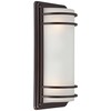 John Timberland Habitat Modern Industrial Wall Light Sconce Rubbed Bronze