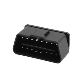 sourcing map DC 12V OBD2 16 Pin GPS Diagnostic- Extender Male Adapter Buchsenadapter mit Gehäuse