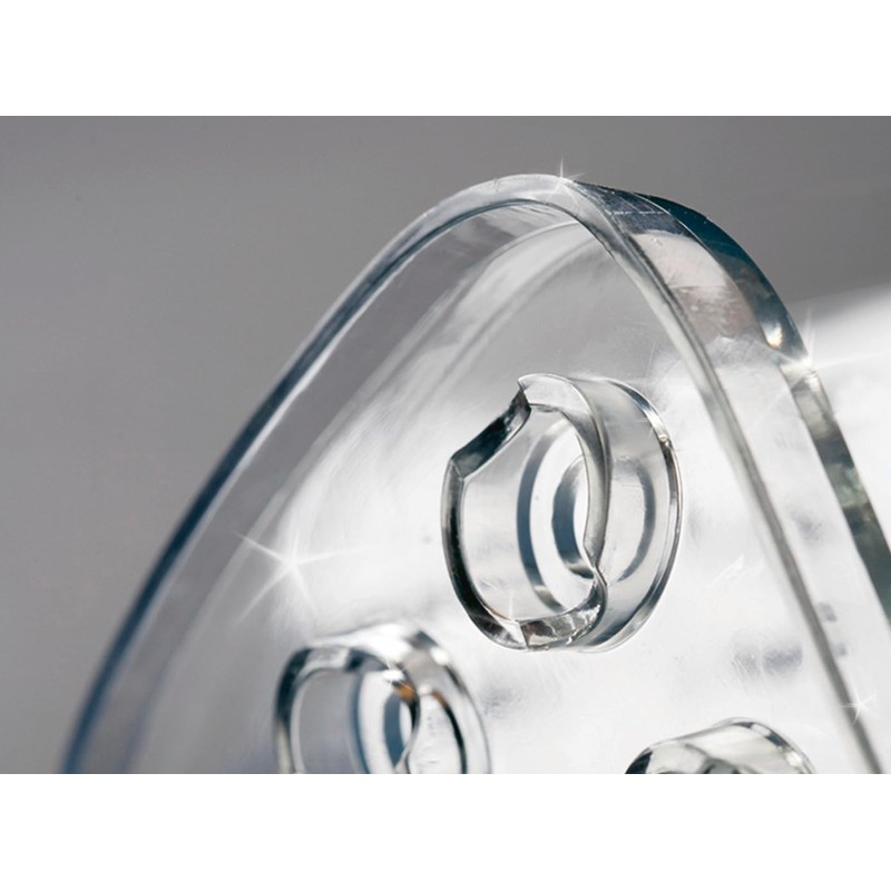 Wenko Sink Insert Crystal Square Sink Mat