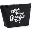 Hippowarehouse What would grandad do? printed make up cosmetic wash