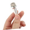 Kisangel Professional Mini Phone Microphone Portable Vocal Microphone for Singing