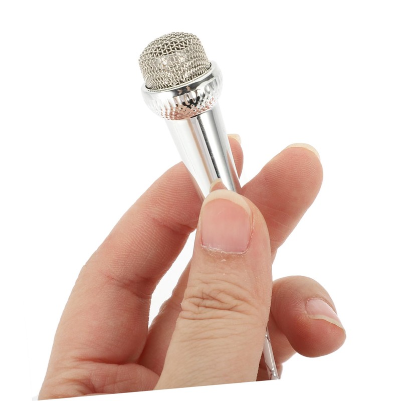 Kisangel Professional Mini Phone Microphone Portable Vocal Microphone for Singing