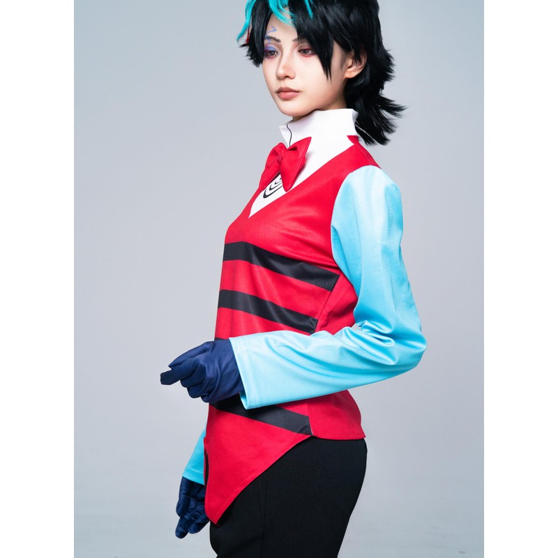 OSIAS Upgraded Hazbin Hotel Vox Cosplay Costume(XXL)
