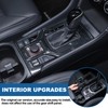 Sekhyna Car Center Console Gear Shift Panel Cover Trim Compatible