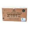 Go Bamboo Biodegradable Clothes Pegs, 20