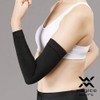 magico sport arm power sleeve for arms and elbows, black,