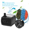 Ultra Quiet Submersible Water Pump with LED Light Fish Pond