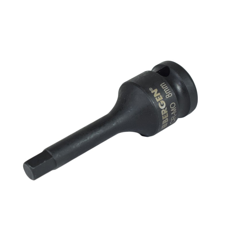 M8 x 78mm 1/2" Drive Extra Long Impact Impacted Allen