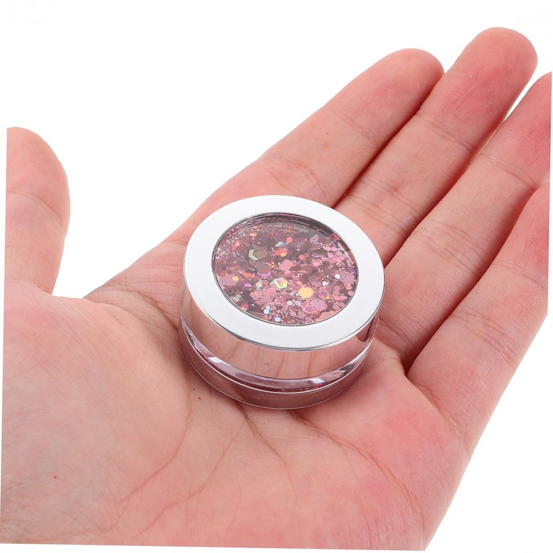 Mikinona Glowing Nail Art Sequins Bottles of Nail Art Glitters