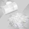 Threlaco 10 Pcs Tracheostomy HME Heat Moisture Exchanger Individually Package