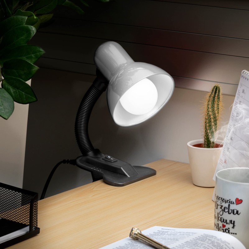 Virone LATSA Reading Lamp Bed E27 with Clip 40 W