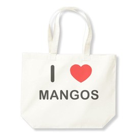I Love Mangos - Natural Cotton Shopping Bag