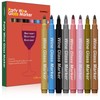 GAINWELL Wine Glass Markers, Set of 8 Non-Toxic Food-Safe Wine