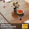 DWVO Modern Dining Table for 4 People 47 Inch Rectangular