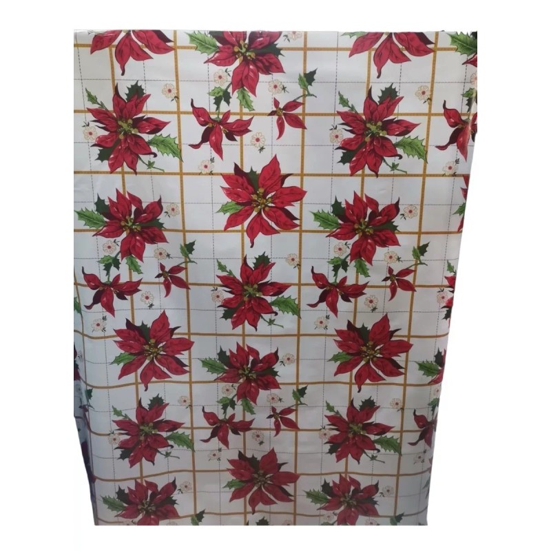 Naliplastic 5 Mts Mantel Navideño Diseños A Elegir Facturamos 1.4mt
