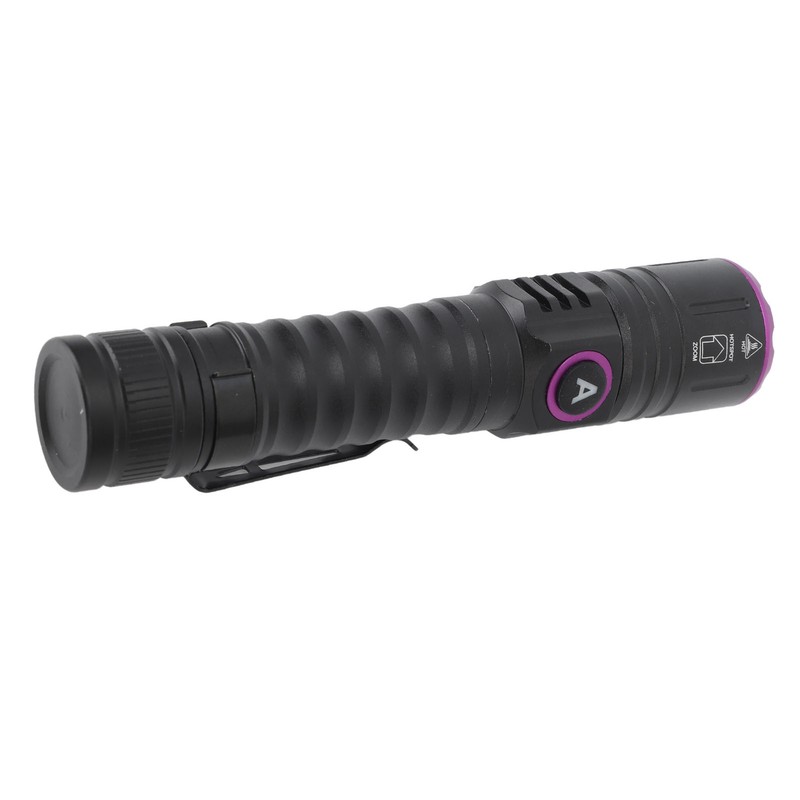 UV 395nm Flashlight USB Rechargeable Portable Handheld UV Flashlight Detection