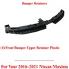 US AUTO PARTS PLUS New Front Bumper Upper Retainer Plastic