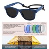 NULOOQ Bendable Flexible Polarized Baby Sunglasses – with Silicon Strap