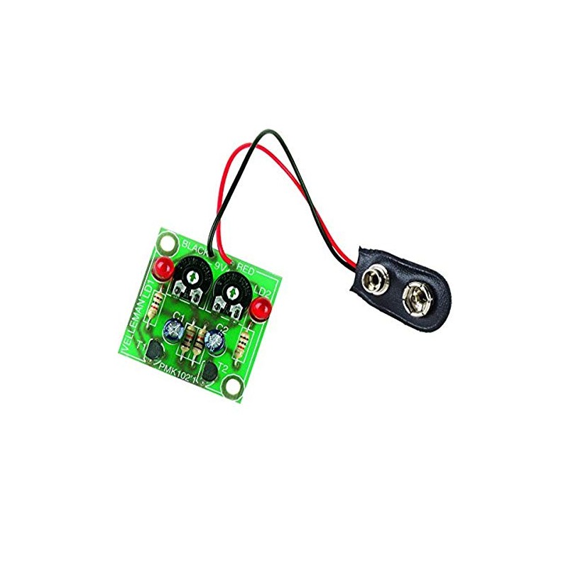 Velleman MK102 Mini Kits Flashing LEDs, Multi-Colour