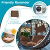 Zorpupoa Outdoor Egg Chair Cushion, Soft Hanging Egg Chair Cushion