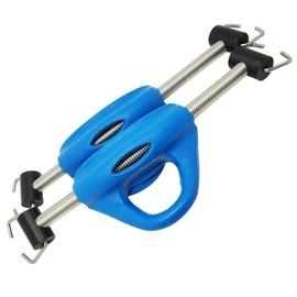 Scuba Choice Diving SS Blue Spring Fin Straps Pin Style - Pair, Small