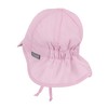 Sterntaler Unisex Children's Peaked Cap with Neck Protection, with Ties