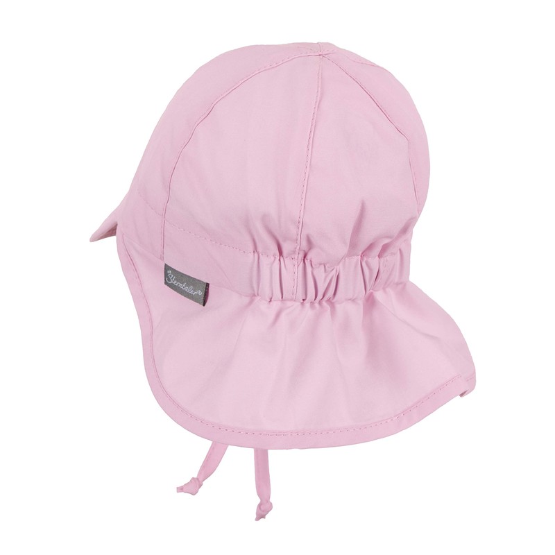 Sterntaler Unisex Children's Peaked Cap with Neck Protection, with Ties