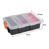 Components Storage Box Two layer Layer Plastic Case Heavy duty